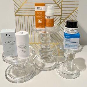 ✨ Clean Beauty Trio — FP Natural Tri-Balm, REN Eye Cream + Belif Aqua Bomb • NEW